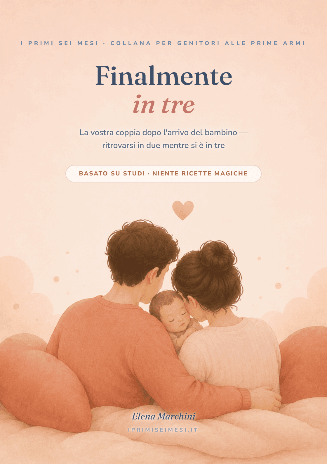 Copertina di Finalmente in tre