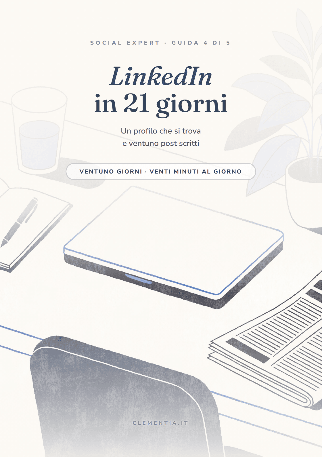 Copertina di LinkedIn in 21 giorni